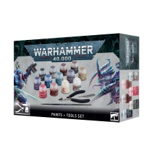 WARHAMMER 40000: Set pinturas y herramientas