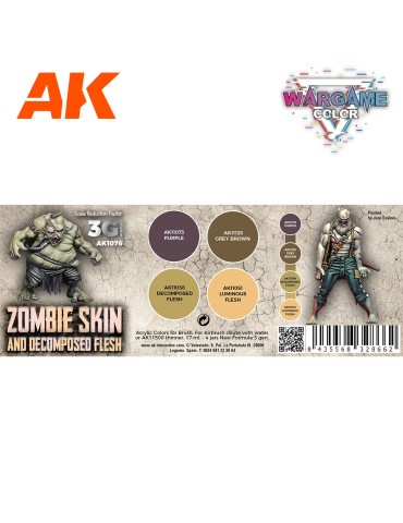 Set zombie skin