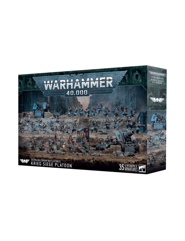 Fuerza de batalla del Astra Militarum: Pelotón de Asedio de Krieg
